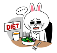 Cony's work Life sticker 2.png