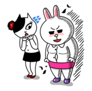 Cony's work Life sticker 1.png