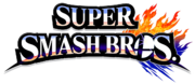 Super Smash Bros 4 merged logo, no subtitle.png