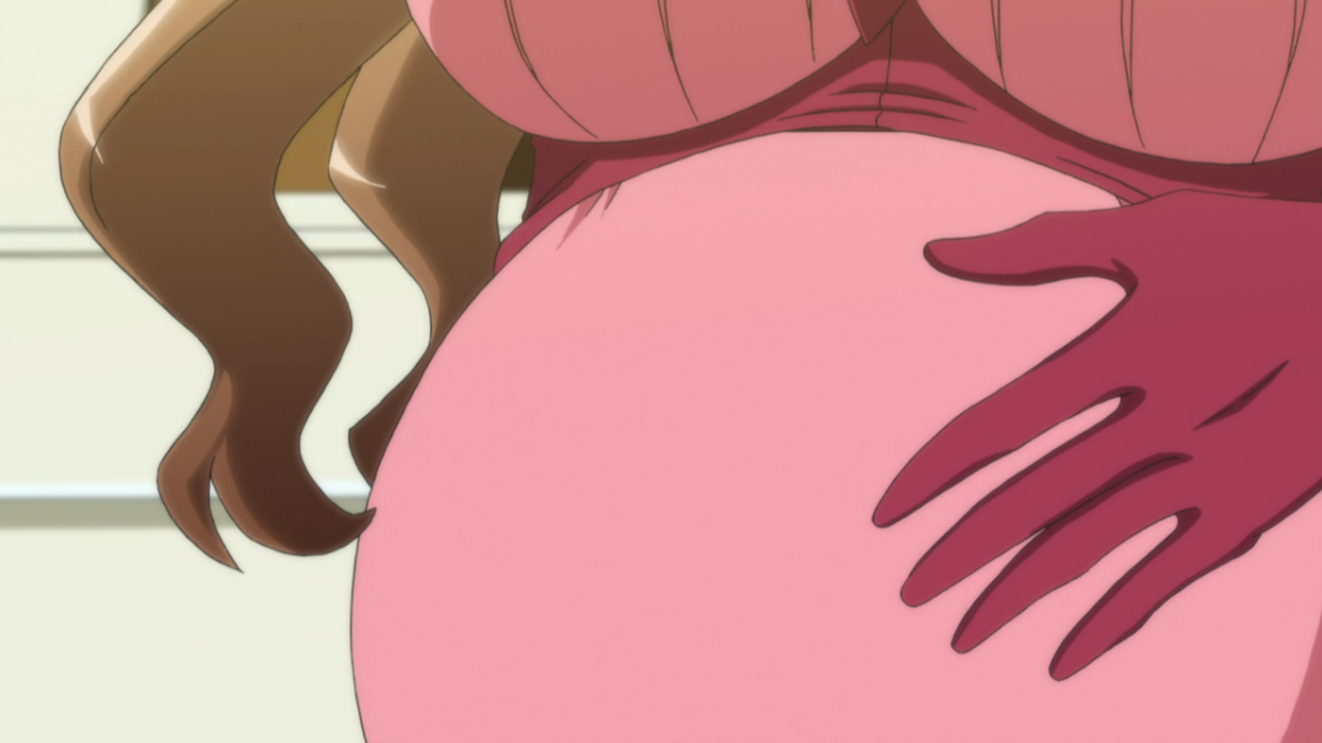 Belly inflation anime hentai фото 86