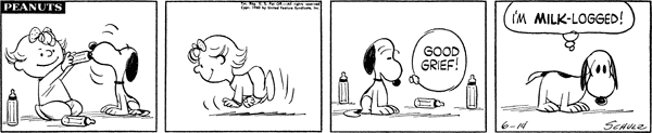 File:Peanuts - Milk bloated Snoopy.png - The Big Cartoon Wiki