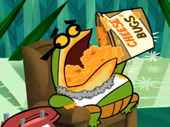 Pixiefrog Devoring Cheese Bugs.png