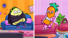 Avocado TYPES OF GIRLS Funny Differences by Avocado Couple carrot (3).png