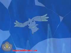 Terriermon breaks the ice by esecutivewatcher-d9fkohg.gif